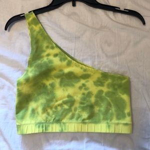 urban outfitters one shoulder crop